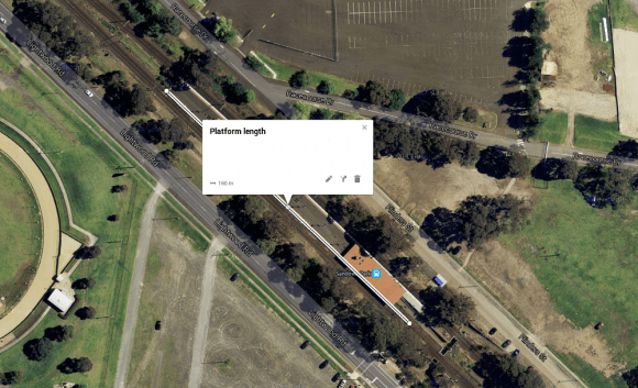 Sandown Park station on the Dandenong corridor Melbourne's train fleet to be expanded