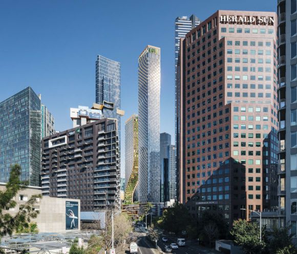Southbank by Beulah. Image: UNS/Cox, Beulah City of Melbourne unanimously endorses Southbank by Beulah planning application