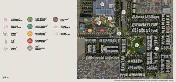 Burwood Brickworks Masterplan. Credit: Frasers Property Burwood Brickworks set to become the world’s most sustainable retail development