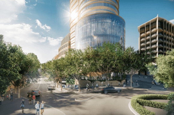 Street level. Credit: FJMT The future of Sydney’s skyline: 9 tallest skyscrapers by 2025