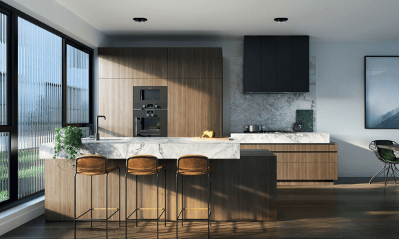 Habitus town-home kitchen. Credit: Beulah International Putting greens and “hyper-luxury” town-homes: Beulah International commences dual construction despite turbulent property market