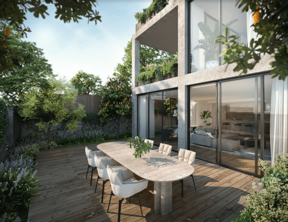 Botanic apartment gardens. Credit: Beulah International A bird’s paradise: Beulah International collaborate with Openwork Landscape Architects to cultivate a series of ecological gardens