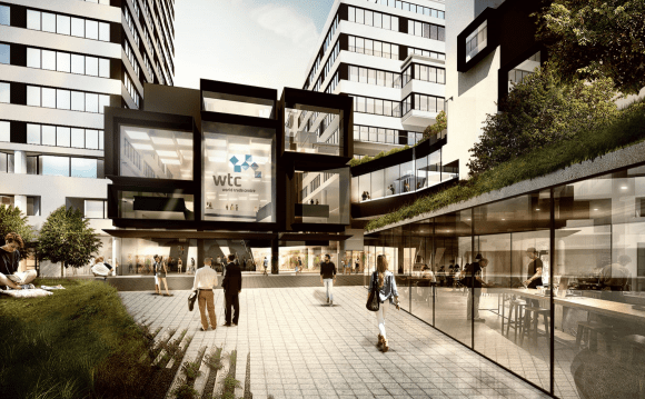 World Trade Centre's refurbishment. Image: supplied OCD (Office for Collective Design) Founder Matt Drysdale, discusses sustainability and his breadth of work.