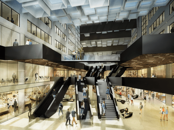 World Trade Centre's refurbishment. Image: supplied OCD (Office for Collective Design) Founder Matt Drysdale, discusses sustainability and his breadth of work.