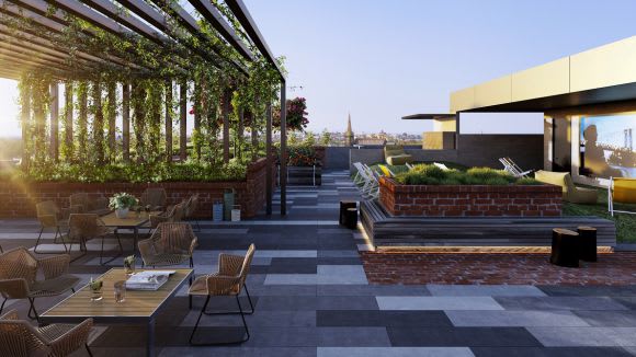 Rooftop cinema. Image courtesy of Spec Property. Ask the Architect: Ariel Lopez talks Trilby