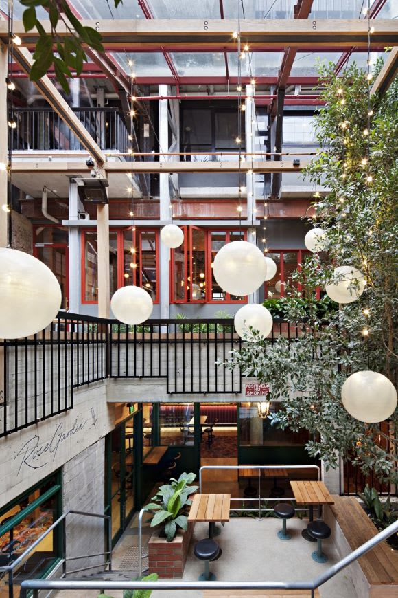 Interconnectivity is at the heart of the Garden State Hotel's design. Image courtesy Sand Hill Road Garden State Hotel (Previously Known as Rosati)