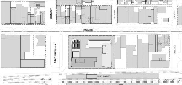 Site Plan. Image courtesy Elenberg Fraser Swan Street sizes up: 462-482 Swan Street, Richmond