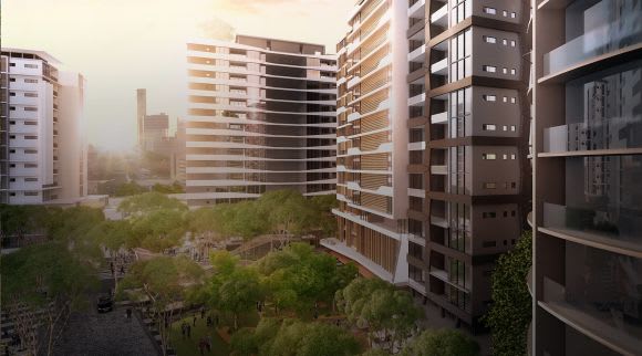 South City Square. Image: Perri Projects Parramatta's Altitude Towers takes top gong at UTA's Development Excellence Awards
