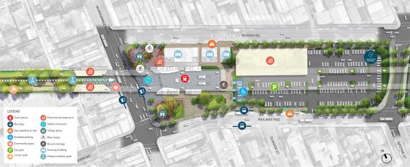 Proposed Murrumbeena station layout. Image from your.levelcrossings.vic.gov.au Further Dandenong corridor design details emerge