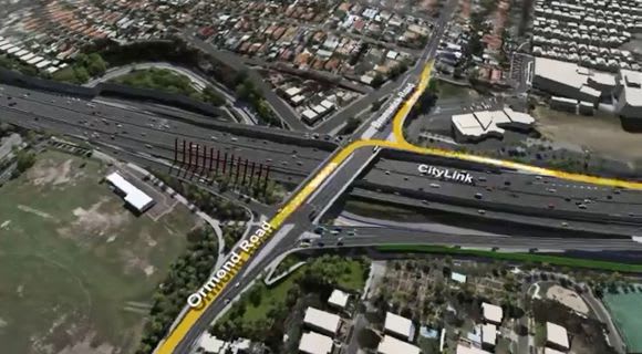 A new on ramp from Brunswick Road Jeff Kennett voices concerns over East West Link design