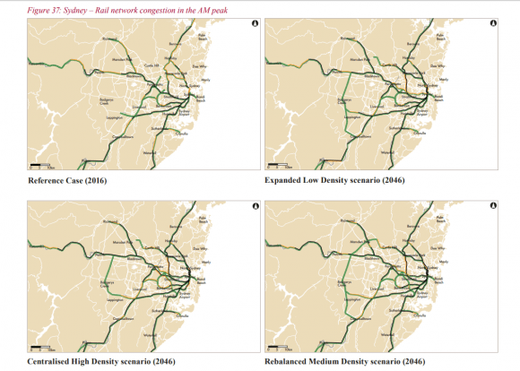 Rail congestion in Sydney under Infrastructure Australia's growth scenarios Let's heed Infrastructure Australia's message: be more ambitious with Melbourne's public transport network