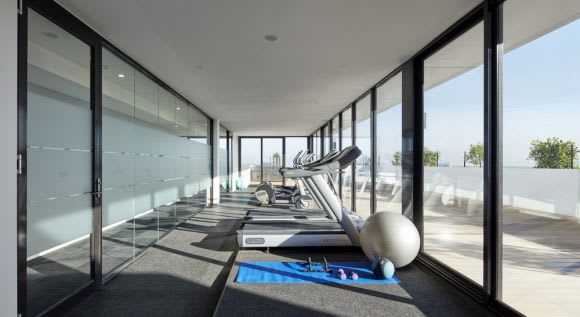 The General's on-site gym. Credit: Peter Clarke Spotlight on sustainable: The General, Melbourne
