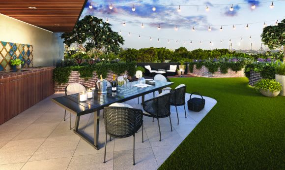 The Rathbone. Image supplied. Highrise living: 6 of Sydney's best apartment rooftops