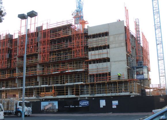 Image by Mark Baljak, originally posted 10/04/2017. The state of construction in Melbourne - mid April 2017