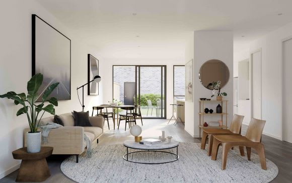 The Urbanist Collection townhome interior. Image supplied. Overwhelming sales statistics last week reveal reinstated confidence in the off-the-plan market