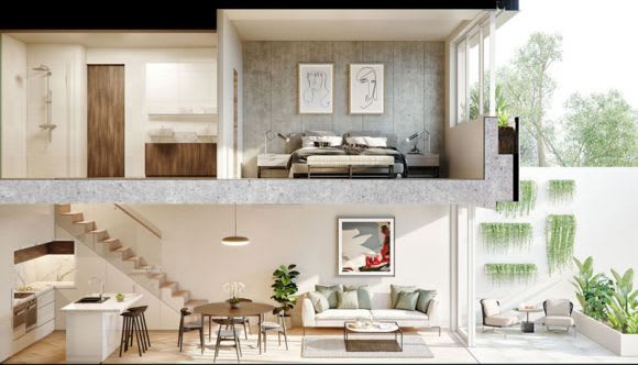 The Fern. Credit: Steele Associates Oliver Steele of Steele Associates discusses Australian building codes and apartment design