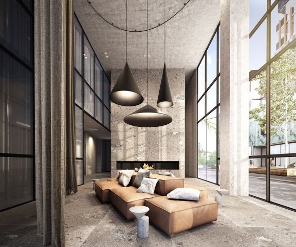 The Spencer's lobby. Image: Trenerry Property Hecker Guthrie discusses West End's latest building: The Spencer