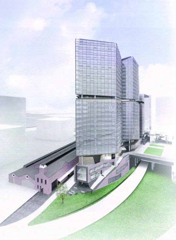 Concept image of Two Melbourne Quarter? Image: Warren Smith and Partners Tower Wars Episode V: The Office Strikes Back