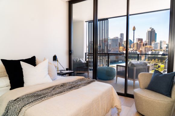 Bedroom. Credit: TWT Property Architectus-designed NewLife Darling Harbour celebrates grand opening