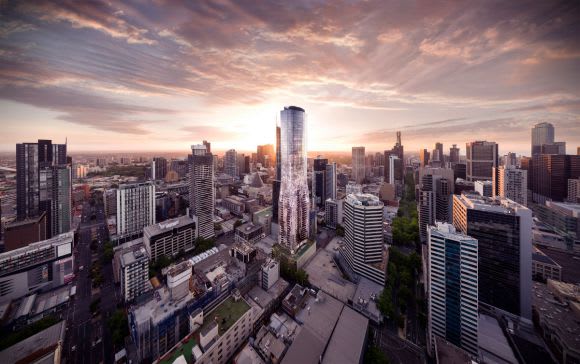One of many. Image courtesy eqtower.com.au Melbourne's 200 metre club bursting at the seams