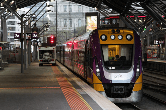 A VLocity train at Southern Cross. Image Marcus Wong Victorian budget 2017: more new trams and trains on the way