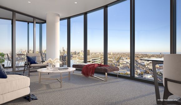 Voyager. Image supplied. 5 Melbourne apartments with the most spectacular views