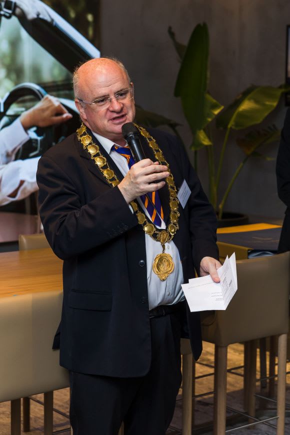 City of Parramatta Lord Mayor, Councillor Andrew Wilson Sod turning ceremony: The Langston embarks on stage two of development