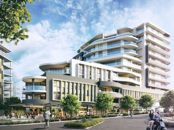 Haven is well into construction. Image: Taylor More apartments flood into Norwest