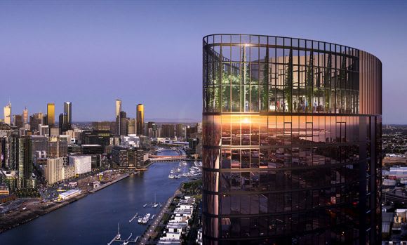 Voyager- 103 South Wharf Drive, Docklands. Image: Mirvac Melbourne’s top 5 luxury apartments in 2020