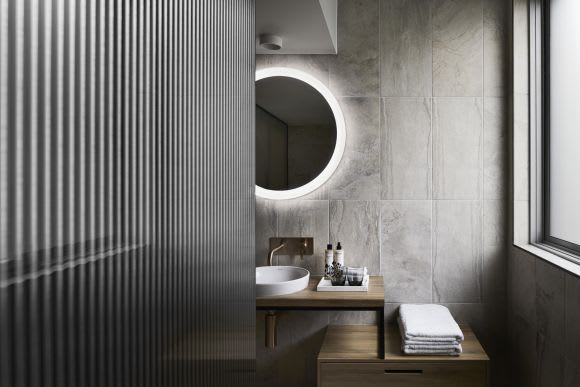 One of the bathrooms which features a Nanotechnology coating One of the bathrooms which features a Nanotechnology coating