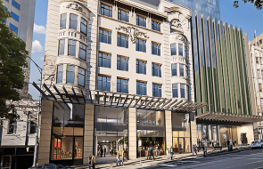 Construction officially commences on 405 Bourke Street