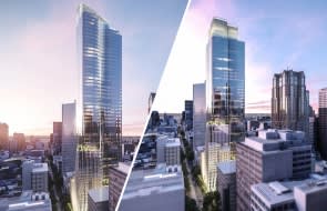 Bates Smart release new designs for 435 Bourke Street in response to Melbourne City Council height amendment request