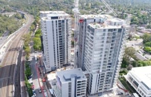 Construction progress update at Poly Horizon