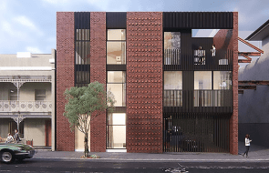 Leveson Place draws on North Melbourne's industrial character