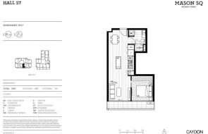 Mason Square floor plans