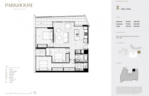 The Parkhouse floor plans