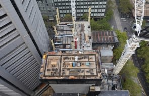 A snapshot of Melbourne's construction - May 2018