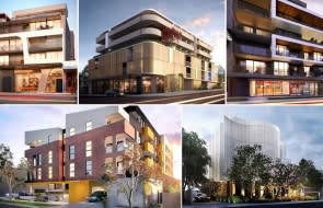 Melbourne's low-rise high-density: all projects with 5 or 6 floors in one long list