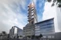 Cut down: A Franklin Street planning relic comes down to earth