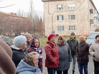 Собрание жителей.