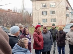 Собрание жителей.