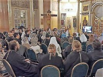 ПРЕДСЕДАТЕЛЬ ЕПАРХИАЛЬНОГО ОТДЕЛА ПО СОЦИАЛЬНОМУ СЛУЖЕНИЮ И ЦЕРКОВНОЙ БЛАГОТВОРИТЕЛЬНОСТИ ПРИНЯЛ УЧАСТИЕ В ХХХI МЕЖДУНАРОДНЫХ ОБРАЗОВАТЕЛЬНЫХ ЧТЕНИЯХ
