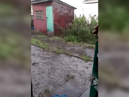 «Это что-то невероятное»: под Новосибирском прошёл ливень с градом