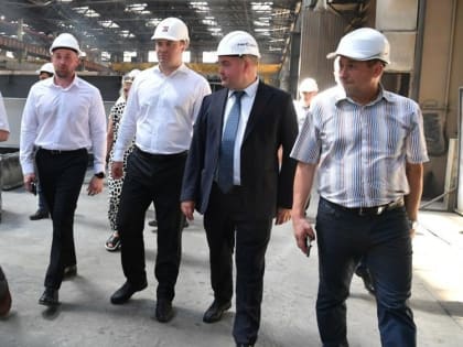 Хоценко оценил мощность производства омского завода металлоконструкций «Мост»