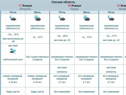 Ждем весну? В Омской области задержится «приятная» зима