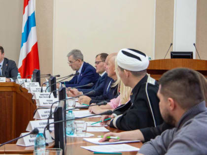 Заседание Совета при губернаторе Омской области