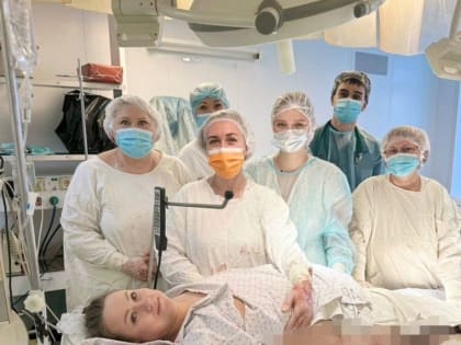 В Омске родились первые в этом году тройняшки