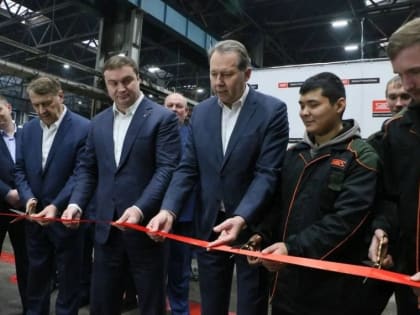 Новый производственный участок открыли на «Омсктрансмаше»
