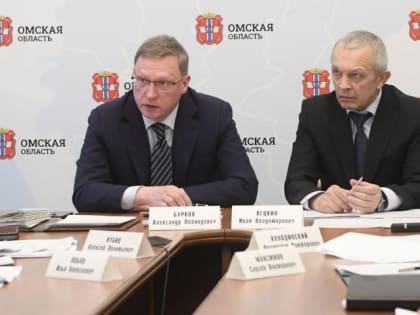 Полпред президента в СФО Серышев и губернатор Александр Бурков обсудили подготовку Омской области к паводку и пожарам