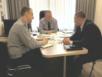 В УФСИН России по Омской области проведена рабочая встреча с представителем УДХБ г. Омска
